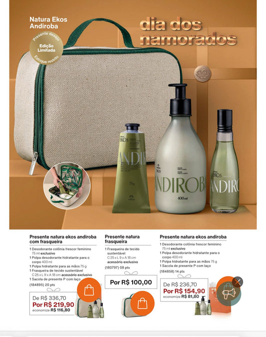 Kits especiais Dia das mães